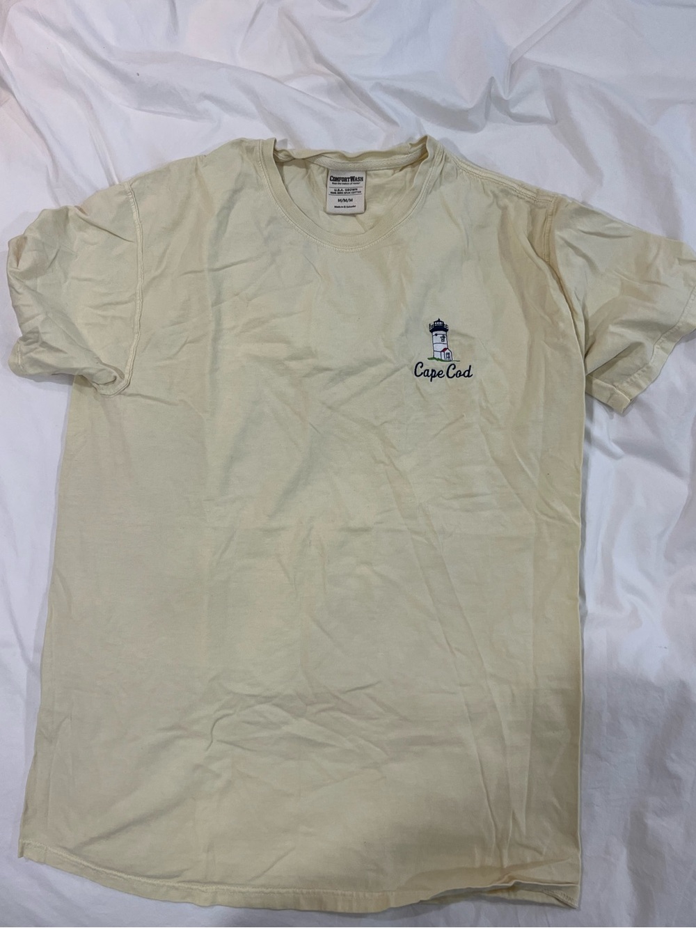 Classic Cape Cod Cream Short-Sleeve Tee